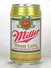 1989 Miller High Life Beer (S.G. Warning) 12oz Undocumented Bank Top Milwaukee Wisconsin