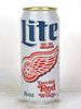 1995 Miller Lite Beer Detroit Red Wings Hockey 16oz One Pint Undocumented Eco-Tab Fort Worth Texas
