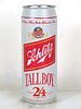 1980 Schlitz Beer "Tall Boy" (No SG Warning) 24oz Undocumented Eco-Tab Milwaukee Wisconsin