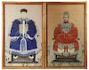 (2) CHINESE ANCESTRAL PORTRAITS