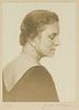 G. BACK (1878-1965), Portrait of the soprano M. NAST (*1874),  1932, Cabinet photo