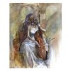 Lena Sotskova, "Sonata" Hand Signed, Artist Embellished Limited Edition Giclee on Canvas with COA.