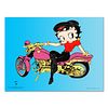Betty Boop on Motorcycle is a Limited Edition Sericel by Fleischer Studios, Inc.. Includes Certificate of Authenticity.