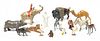 Britains And French Lead Miniatures: Animals, Humans, Farm Items Etc.