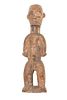 African Bobo Burkina-Faso Carved Wood Standing Male Figure, H 13.5", W 4"