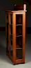 Stickley Brothers Single Door China Cabinet.