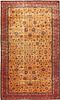 No Reserve - Antique Indian Carpet 24 ft 6 in x 14 ft (7.47 m x 4.27 m)