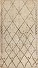 Vintage Moroccan Beni Ourain Carpet 10 ft 9 in x 6 ft (3.28 m x 1.83 m)