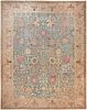 Antique Indian Agra Rug 14 ft 2 in x 11 ft (4.32 m x 3.35 m)