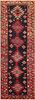 Antique Persian Heriz Hallway Runner Jewel Tone Rug 9 ft 8 in x 3 ft 4 in (2.95 m x 1.02 m)