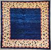 Contemporary Indo Afghan Indigo Blue Gabbeh Style Oriental Rug Carpet
