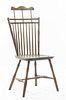 An American Oak Combback Windsor Chair, Height 41 inches.