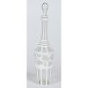 Crystal Decanter with Milk Glass Overlay