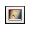Artist Proof Geometric Abstraction Floating Squares