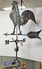 COPPER ROOSTER WEATHERVANE 5'H X 37-1/2"W