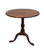 Queen Anne Mahogany Tip Top Table