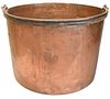 Oversized Copper Bucket