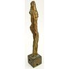 Herbert Kallem, American  (1909-1994) "Untitled" Bronze Abstract Standing Figure