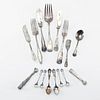 Grouping of Sixteen (16) Sterling Silver Flatware