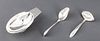 Mexican Sterling Silver Sauceboat and Ladles, 3