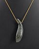 Gehry Tiffany & Co. 18K  Jade Pendant Necklace