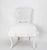 Painted White Chair