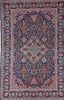 NO RESERVE Antique Dabir Kashan Rug 4'4'' x 6'8'' (1.32 x 2.03 m)