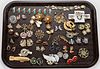 VINTAGE CORO AND OTHER COSTUME JEWELRY, UNCOUNTED LOT