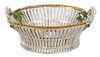 KPM Reticulated Porcelain Fruit Basket