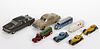 ASSORTED DIECAST AND PLASTIC MODEL TOY CARS, LOT OF EIGHT