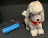 PLUSH POODLE TROTTING TOY MADE IN JAPAN