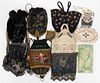 ANTIQUE AND VINTAGE BEADED AND OTHER LADY'S PURSES, LOT OF 11
