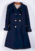 Vintage Courreges, Blue Wool Coat