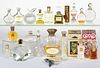 VINTAGE FRENCH COMMERCIAL PERFUME BOTTLES, LOT OF 20