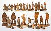 GERMAN BLACK FOREST AND OTHER CARVINGS, LOT OF 29
