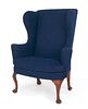 American walnut Queen Anne easy chair, ca. 1760, p