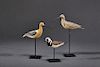 Three Miniature Shorebirds Eddie Wozny (b. 1959)