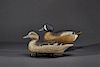 Blue-Winged Teal Pair Wildfowler Decoys (1939-1957)