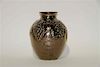A Haeger Pottery Presentation Vase Height 11 1/2 inches.