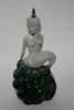 A Haeger Pottery Figural Lamp Base Height of base 15 1/2 inches.