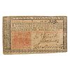 U.S. NEW JERSEY THREE SHILLING COLONIAL CURRENCY