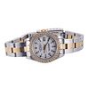 Rolex Datejust 18k Gold Steel Diamond Watch 69173