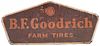 1940 B. F. Goodrich Tires Tin Sign