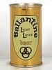 1959 Ballantine Light Lager Beer 12oz 34-04.2 Flat Top Can Newark New Jersey