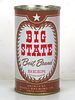 1960 Big State Beer (Full) 12oz 37-10 Flat Top Can Denver Colorado