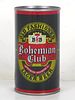 1967 Bohemian Club Beer 12oz 40-25.2 Flat Top Can Potosi Wisconsin