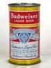 1954 Budweiser Lager Beer 12oz 44-11 Flat Top Can Saint Louis Missouri