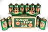 Unbelievable! 1946 Golden Glow Ale 12 pack 32oz Quart Cone Tops Oakland California