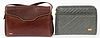 KORET AND ROSENFELD LEATHER BAGS 2 PIECES