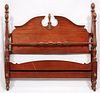 MAHOGANY FOUR POSTER BED